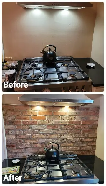 Industrial Kitchen Backsplash Installation in Scarsdale