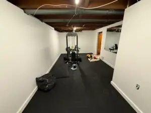 Basement Gym Renovation in Yonkers