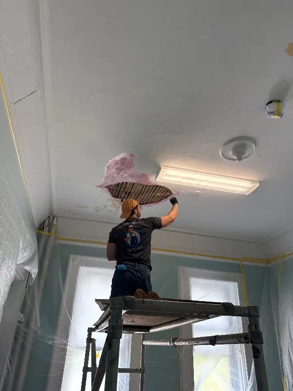 Historic Home Ceiling Restoration in Yonkers — ceiling restoration